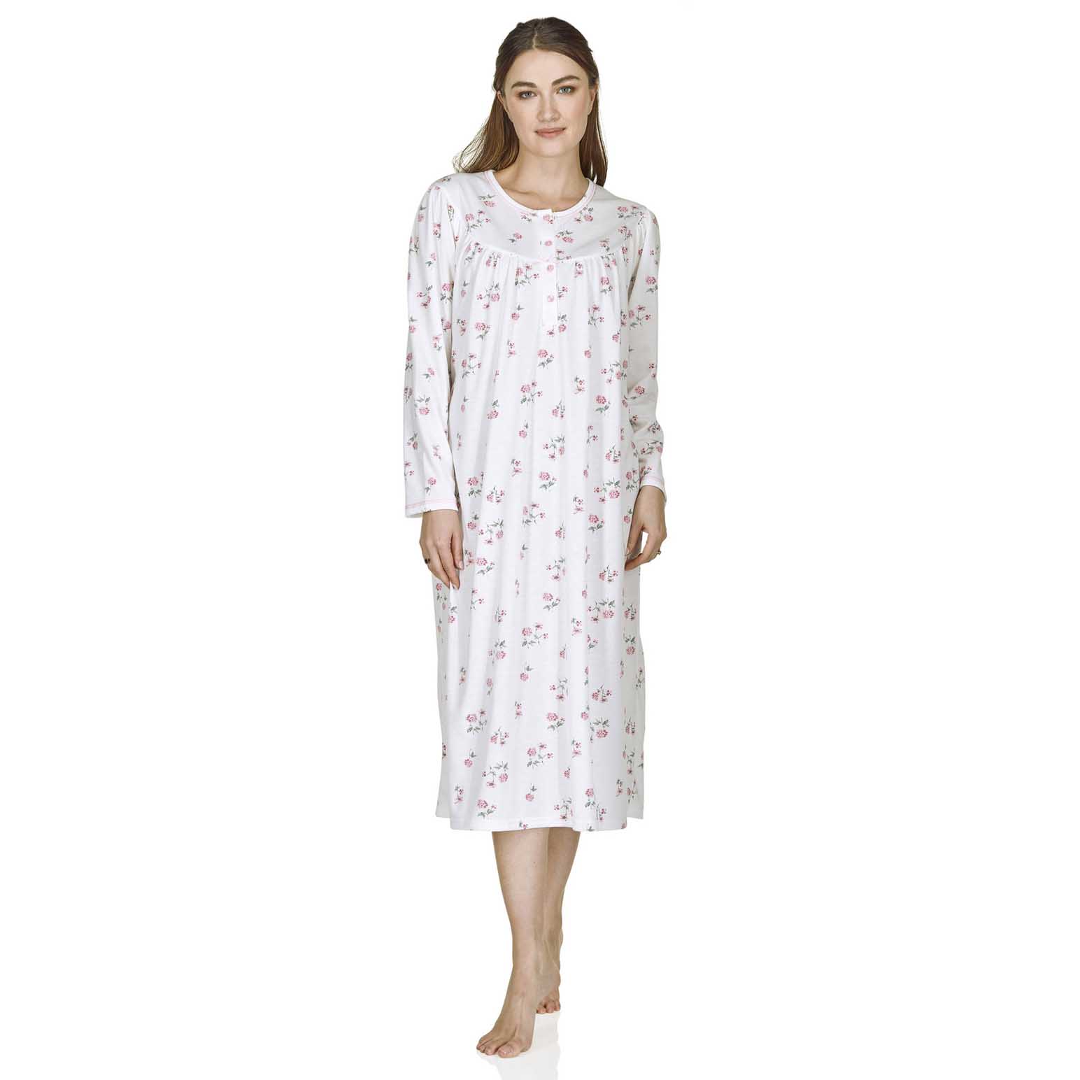 La Marquise Florentine Floral Brushed Nightdress